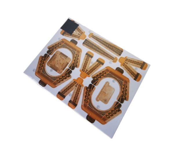 3D Wooden Puzzle DIY Kit – Paris Eiffel Tower Model for Educational Assembly and Creative Crafting Experience - Image 2