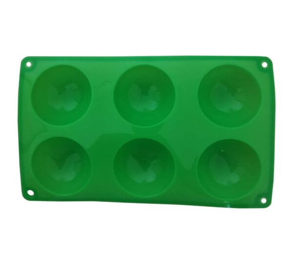 6-Cavity Large Semi-Sphere Silicone Mould – Flexible, Non-Stick, Food-Grade Baking Mold for Chocolate Bombs, Cakes, Jelly, Desserts, and DIY Crafts - Image 5