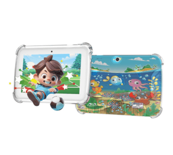 ATOUCH 7-inch Kids Tablet A38 – Wi-Fi Android Tab, 8GB RAM, 256GB ROM, Incell Touch Screen with Silicone Cover, Early Education Tab for Children