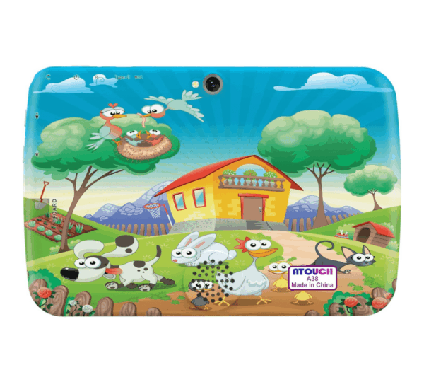 ATOUCH 7-inch Kids Tablet A38 – Wi-Fi Android Tab, 8GB RAM, 256GB ROM, Incell Touch Screen with Silicone Cover, Early Education Tab for Children - Image 3