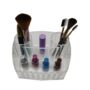 Acrylic Organizer Display for Retail and Home Use – Clear, Durable, and Easy to Clean Storage Unit, Transparent Acrylic Organizer Display for Desk, Makeup, and Office Supplies – Clear Multi-Compartment Storage Solution