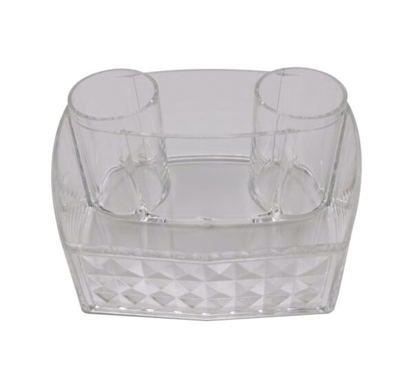 Acrylic Organizer Display for Retail and Home Use – Clear, Durable, and Easy to Clean Storage Unit, Transparent Acrylic Organizer Display for Desk, Makeup, and Office Supplies – Clear Multi-Compartment Storage Solution - Image 3