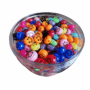 Smiley Face Beads 10mm – 300pcs Colorful Happy Face Loose Spacer Beads, Mixed Resin Charms for DIY Jewelry, Bracelet, Earring, Necklace & Craft Making Supplies