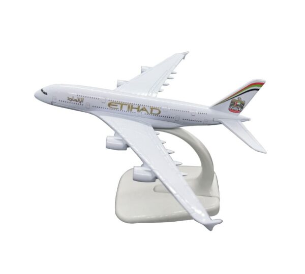 Decorative Mini Metal Airplane Model – Airplane Showpiece for Table, Shelf & Gifting – Aircraft Toy Collectible ( 16cm)