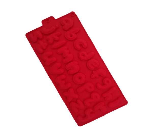 Alphabet Silicone Mould – Educational Baking Tray with Lowercase Letters, Flexible Non-Stick Mold for Chocolate, Candy, Fondant, Jelly, and DIY Craft Projects - Image 2