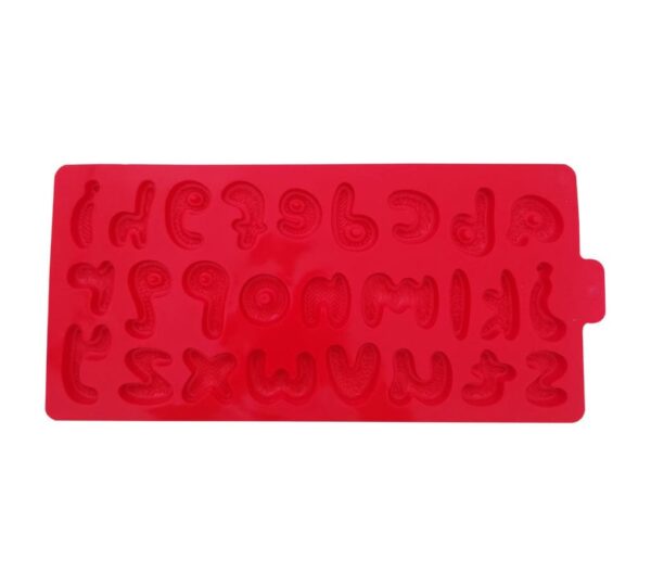 Alphabet Silicone Mould – Educational Baking Tray with Lowercase Letters, Flexible Non-Stick Mold for Chocolate, Candy, Fondant, Jelly, and DIY Craft Projects - Image 3