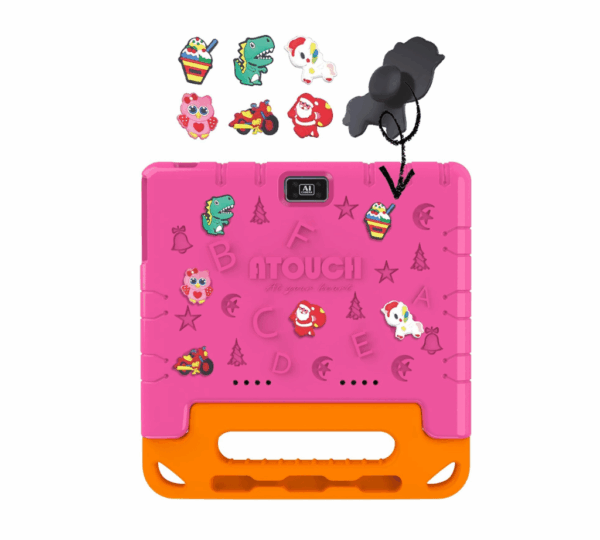 Atouch at your heart KT36 10.1 Inch Android 12 Kids Tablet Dual SIM Wifi, Dual Camera, Zoom App Supported Early Education Tab with Convertible Eva Case Stand and Gamepad - Image 5