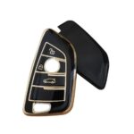 BMW Key Fob Cover for 3-Button Remote Smart Keys, Durable TPU Protective Case with Full Coverage, Anti-Slip and Scratch-Resistant Shell for X5, 3 Series, 5 Series and More - Image 4