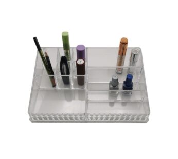 Crystal-Clear Acrylic Storage Solution, Elegant Organizer for Any Room or Desk, Multipurpose Clear Acrylic Organizer, Sleek, Durable, and Space-Saving Design