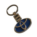 Premium Toyota Logo Metal Keychain in Blue and Silver – Durable Car Brand Emblem Design for Toyota Enthusiasts - Image 2