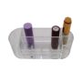 Curve Makeup Organizer with Clear and Adjustable Dividers –  Storage for Professional and Personal Use, Organize Your Beauty Products with Ease and Style