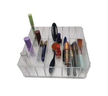 Stylish Makeup Organizer with Multiple Compartments for Every Beauty Need, Makeup Organizer for Skincare, Cosmetics, and Accessories – Ideal for Every Vanity
