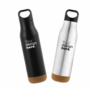 Eco-Friendly Insulated Cork Water Bottle – Double-Walled Stainless Steel, Leak-Proof Lid, Reusable Thermos with Natural Cork Base – Ideal for Custom Logo Branding, Corporate Gifting & Promotional Campaigns
