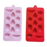 Fruit Shaped Silicone Mould Set – 2-Piece Set in Pink and Red Featuring Apple, Banana, Pineapple, and Raspberry Cavities – Flexible, Non-Stick, Food-Grade Silicone Trays Mold for Chocolates, Candy, Jelly, Baking, and Crafts – Durable and Easy to Clean - Image 3