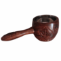 Handcrafted Incense Burner – Elegant Bakhoor Burner with Wooden Handle, Traditional Design for Home, Meditation, Aromatherapy, and Gift Décor