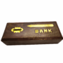 Handmade Wooden Money Bank – Company Size Piggy Bank for Kids & Adults | Secure Savings Box Gift for Home or Office Use