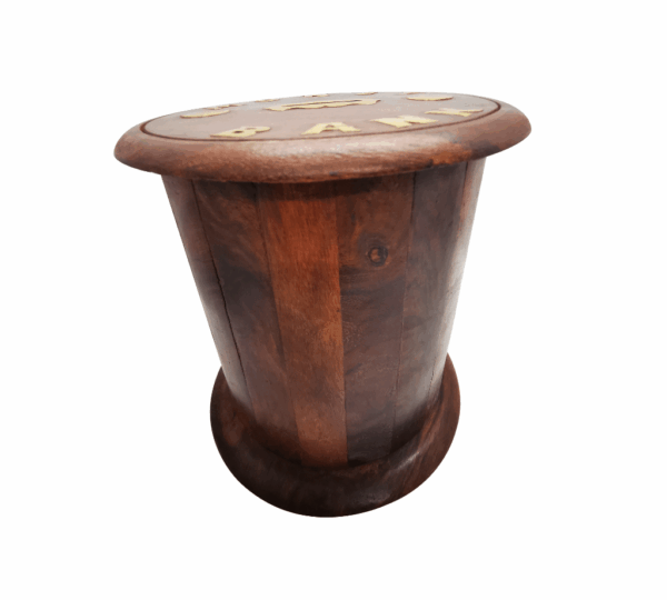 Handmade Wooden Money Bank – Antique Barrel Design Piggy Bank Coin Box for Kids, Boys, Girls & Adults | Large Vintage Style Birthday Gift - Image 2