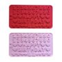 Happy Birthday Silicone Mould Set – 2-Pack Red and Pink Flexible Molds with Numbers and Letters Design for Chocolate, Candy, Fondant, Jelly, and Baking – Reusable, Non-Stick, Food-Grade Alphabet and Number Trays for Cake Decorating and Crafts