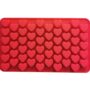Heart-Shaped Silicone Ice Cube Mold Tray – 55-Cavity Mini Heart Design, Flexible and Reusable Red Silicone Mould for Ice Cubes, Chocolate, Candy, Jelly, and More – Ideal for Valentine's Day, Parties, and Special Occasions