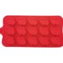 Heart-Shaped Silicone Ice Cube Tray Mould – 15-Cavity Flexible Non-Stick Silicone Mold for Ice Cubes, Chocolates, Candy, and More – Durable, Reusable, and Easy to Clean Kitchen Accessory