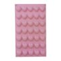 Heart-Shaped Silicone Mould – 35-Cavity Mini Chocolate and Candy Tray in Pink, Flexible Non-Stick Food-Grade Mold for Making Sweets, Jelly, Ice Cubes, and More – Reusable and Easy to Clean Baking Accessory