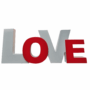 Rustic 3D Wooden LOVE Sign – Stereoscopic Craft Decor for Home, Wedding, Valentine's Day & Romantic Celebrations | Durable Romantic Wooden Decoration