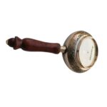 Elegant Decorative Brass Incense Burner with Wooden Handle Featuring Intricate Star Pattern Design for Home and Meditation Spaces - Image 4