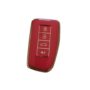Lexus Smart Key Fob Cover TPU Protective Case in Red, Compatible with RX, ES, NX, IS, GX, and LS Models – Durable Soft TPU Shell, Scratch-Resistant, Slim Design, Stylish Red Key Protector for Lexus Remote Key