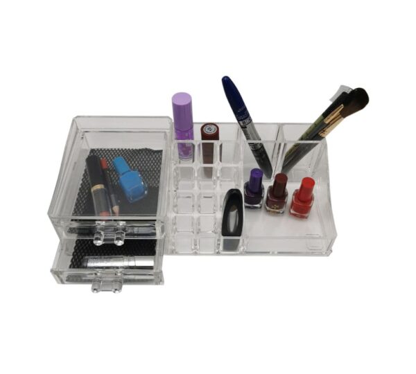 Makeup Organizer for Every Beauty Lover | Stylish, Spacious & Durable Cosmetic Storage Solutions, Affordable and High-Quality Makeup Organizers for Home and Travel | Keep Your Beauty Essentials Neat - Image 2