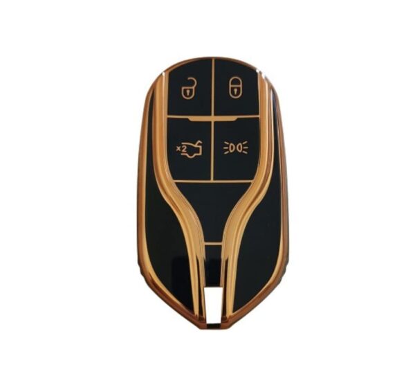 Maserati Key Fob Cover for 4-Button Smart Remote – Premium TPU Car Key Protection Holder Compatible with Ghibli, Levante, Quattroporte, GranTurismo – Durable, Scratch-Resistant, Slim and Stylish Key Shell for Maserati Key Fob - Image 5
