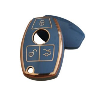 Mercedes Benz Key Fob Cover for 3-Button Smart Remote – Premium Soft TPU Protective Case with Full Coverage, Scratch-Resistant Design, Compatible with C-Class, E-Class, S-Class, GLC, GLE, and AMG Models – Durable, Slim, and Stylish Key Protector for Your Mercedes Benz Car Key