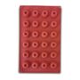 Mini Floral Silicone Baking Mould – 24-Cavity Bundt Design Mold, Flexible Non-Stick Brown Tray for Chocolate, Candy, Soap, Jelly, and Dessert Making, Food-Grade Reusable Silicone Bakeware