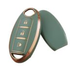 Nissan Smart Key Fob Cover, Premium TPU Protection Case for 3-Button Remote – Compatible with Altima, Maxima, Rogue, Sentra, Murano, Pathfinder – Durable Soft Shell with Full Coverage, Scratch-Resistant, Slim and Stylish Design for Nissan Smart Key - Image 3