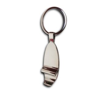 Premium Metal Bottle Opener Keychain with Sleek Silver Finish – Durable and Stylish Everyday Accessory