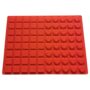 Silicone Baking Mould with 40 Heart and 40 Square Cavities – Non-Stick Flexible Tray for Chocolate, Candy, Jelly, Fondant, Soap Making, and DIY Crafts – Food-Grade Silicone Mold for Multi-Purpose Use