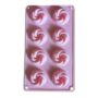 Silicone Swirl Cake Mould – 8-Cavity Mini Bundt Pan Mold, Flexible Non-Stick Bakeware for Mini Cakes, Desserts, and DIY Baking Projects