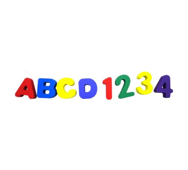 Educational Wooden Alphabet and Number Puzzle Board Set with Multicoloured Lowercase Letters – Ideal Learning Toy for Kids, Interactive Educational Toy for Preschool Learning - Image 3