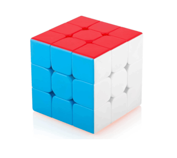 Speed Cube 3×3 Stickerless – Smooth Magic Puzzle Cube, Professional Brain Teaser Toy for Kids & Adults, Stocking Stuffer Gift