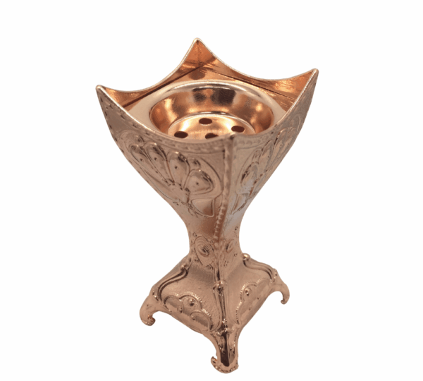 Elegant Antique Metal Incense Holder with Stylish Design – Perfect for Table Centerpieces, Home Décor Accents, and Thoughtful Gifting - Image 3