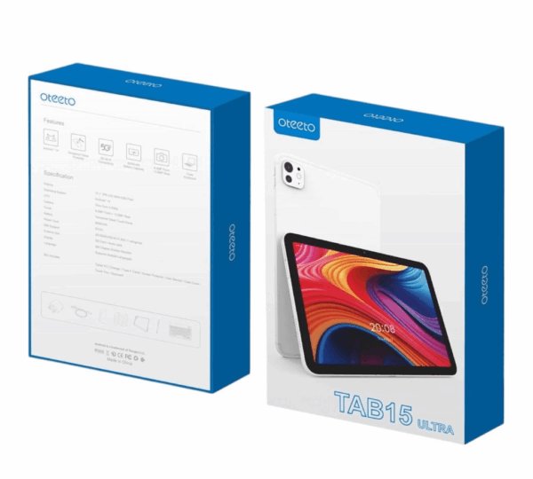 Tab 15 Ultra Android Tablet, 10.1-inch 2K Display, 8GB RAM, 512GB Storage, 5G, WiFi, 4G LTE Octa-Core - Image 2
