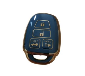 Toyota Key Fob Cover TPU Protective Case Compatible with Camry, Corolla, RAV4, Highlander, Prius – Premium Soft TPU Shell with Full Coverage, Scratch-Resistant, Durable and Slim Design for Toyota Smart Key