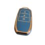 Toyota Key Fob Cover for 3-Button Smart Keys, Premium TPU Protective Case with Full Coverage, Anti-Slip and Scratch-Resistant Shell for Camry, Corolla, RAV4, Prius and More