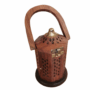 Traditional Wooden Bakhoor Burner – Handmade Arabic Oud Incense Holder for Home Fragrance, Aromatherapy, and Meditation – Elegant Wooden Charcoal Burner for Bakhoor & Resin