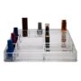 Elegant Transparent Makeup Organizer for Home or Professional Use – Keeps Your Cosmetics Visible and Accessible, Clear Transparent Makeup Organizer with Multiple Drawers for Easy Access and Perfect Vanity Storage