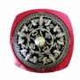 Antique Chinese Incense Burner Hand-Carved Zinc Alloy Holder, Anti-Rust Vintage Ornament for Meditation, Home & Spiritual Decor