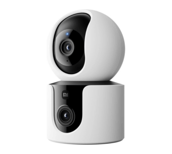 Xiaomi C300 Dual Smart 3MP Dual-Lens Security Camera: Xiaomi C300 Dual Smart 3MP Dual-Lens Security Camera with AI Human Detection, 360° PTZ, Color Night Vision, Dual-Band Wi-Fi 6, Two-Way Audio, Motion Tracking, MicroSD/NAS/Cloud Storage – Indoor Surveillance Cam