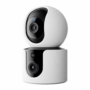 Xiaomi C300 Dual Smart 3MP Dual-Lens Security Camera:  Xiaomi C300 Dual Smart 3MP Dual-Lens Security Camera with AI Human Detection, 360° PTZ, Color Night Vision, Dual-Band Wi-Fi 6, Two-Way Audio, Motion Tracking, MicroSD/NAS/Cloud Storage – Indoor Surveillance Cam