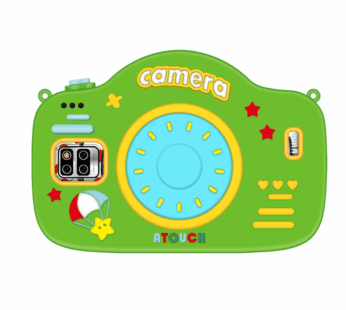 Atouch at your heart KC65 Kids Tablet with Silicone Case – 7″ Android13 IPS Tablet, 5G WiFi Tab, Dual Sim with Carry Bag- Ideal for Early Education & Learning (Green)