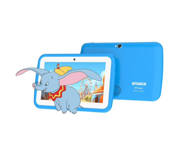 Atouch at your heart KT4 Pro Kids Tablet - 7" Android Tablet with 8GB RAM, 256GB Storage, WiFi, Parental Controls & Durable EVA Case - Ideal for Early Education & Learning (Blue) - Image 3