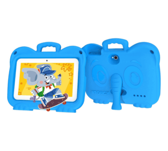 Atouch at your heart KT4 Pro Kids Tablet – 7″ Android Tablet with 8GB RAM, 256GB Storage, WiFi, Parental Controls & Durable EVA Case – Ideal for Early Education & Learning (Blue)